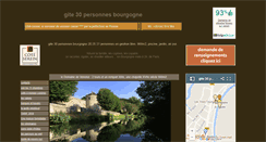 Desktop Screenshot of gite30personnes.fr